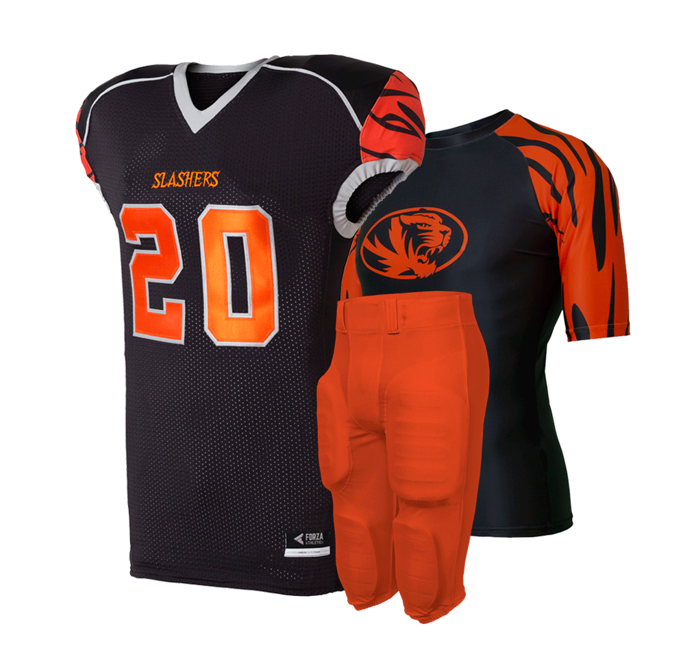 Sublimated Custom Football Uniform Set Design Your Team Uniforms