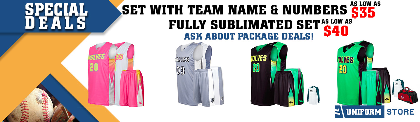 Custom Basketball Uniform Promotion