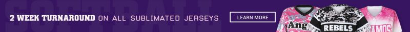 Custom softball jerseys promo