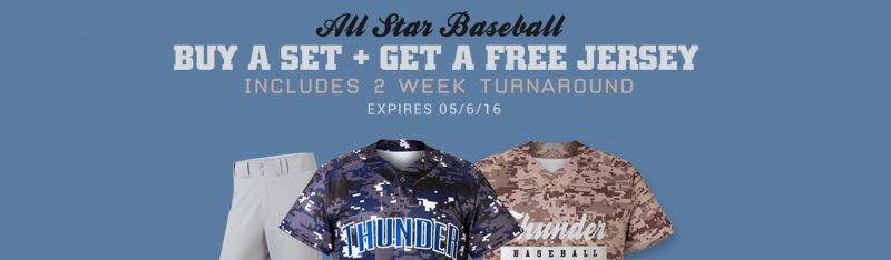 Baseball Promo Uniform Store