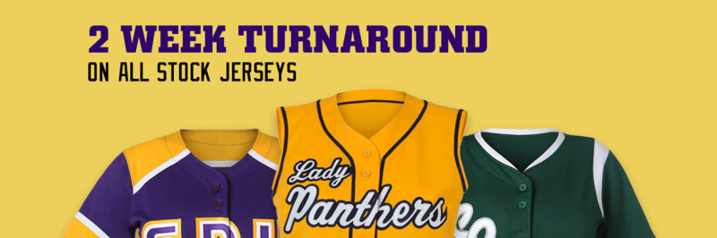 promo softball jersey for high school