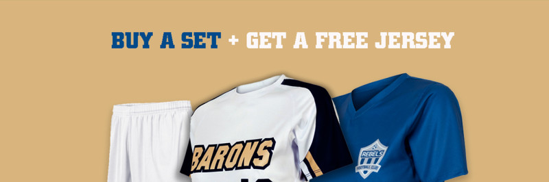 promo soccer uniform for high school