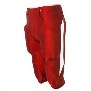 Custom football pants in red the Dominator