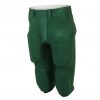 Custom football pants in green