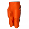 Bright orange football pants with side trim