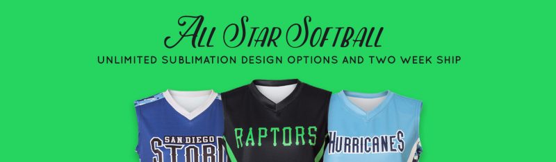 All Star Softball Custo Uniform