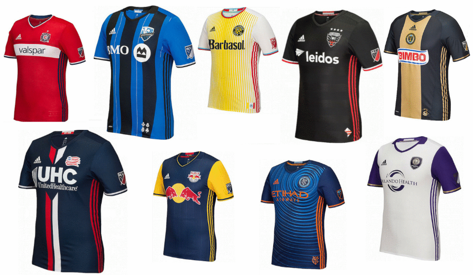 TOP 10 MLS Soccer Uniform