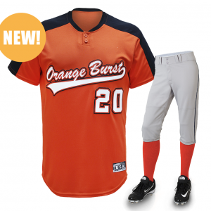 Custom Baseball Uniform BS-11 Full Set (Jersey + Pants + Socks) / Style-1