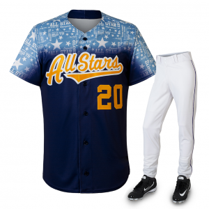 design baseball uniform